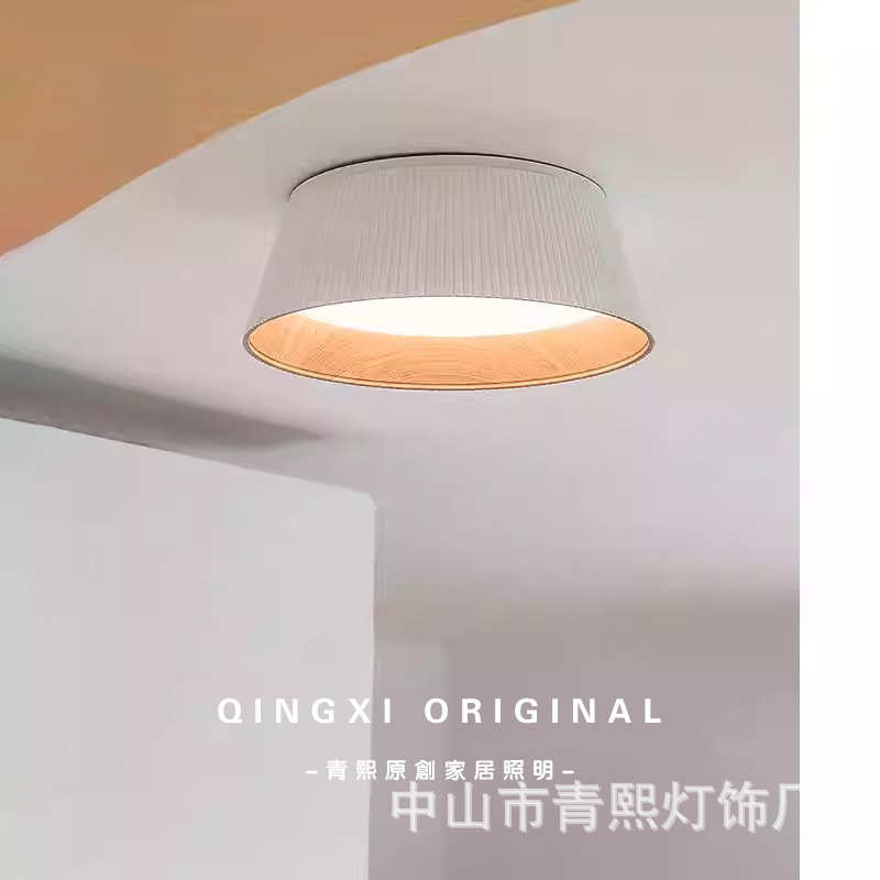 卧古风寂灯具感侘书房吸顶灯主现代风中房间吊灯简约高级卧室中山