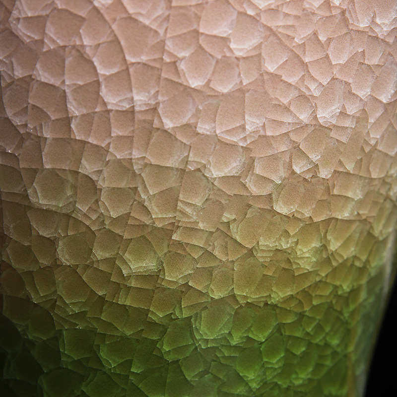 裂釉玉片陶瓷花瓶赏瓶 景德镇瓷器家居客厅装饰 中式博古架摆件,家居饰品,花瓶,淘宝优惠券,粉丝福利购,淘宝优惠卷