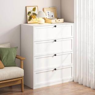 抽屉式收纳柜五抽斗柜卧室钢制客厅储物柜儿童置物柜婴儿喂养台柜