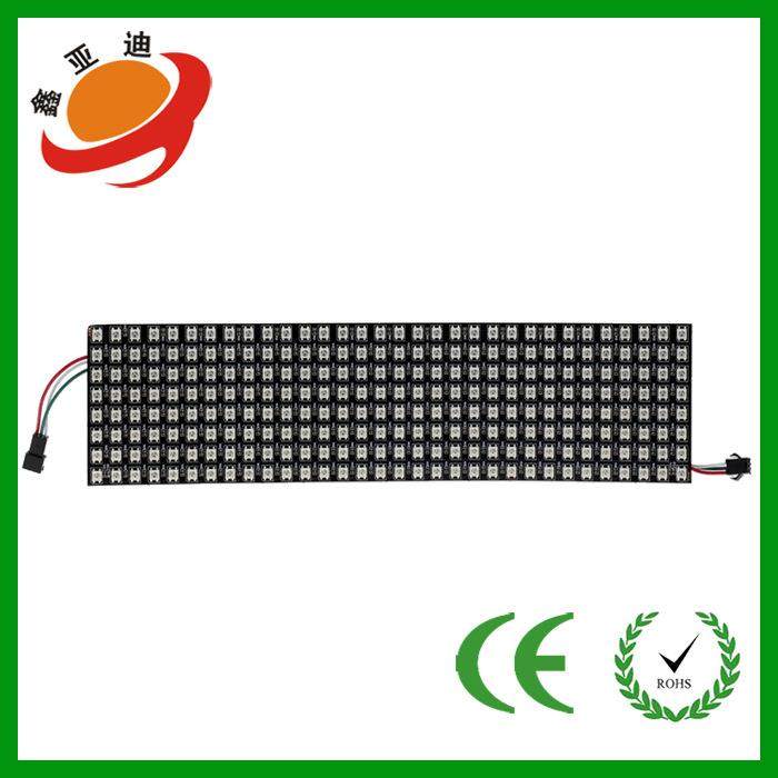 led柔性全彩像素屏ws2812b点阵显示屏软屏8x88x3216*16个像素