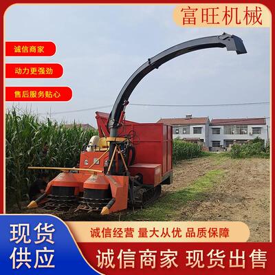 双圆盘回收机青储机 铡草机收获收割机 全自动秸秆圆盘青储机