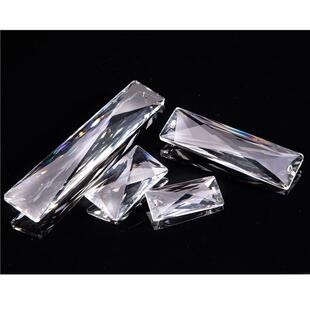 浦江工厂50mm长条灯饰水晶配件水晶灯饰配件吊灯台灯水晶配件