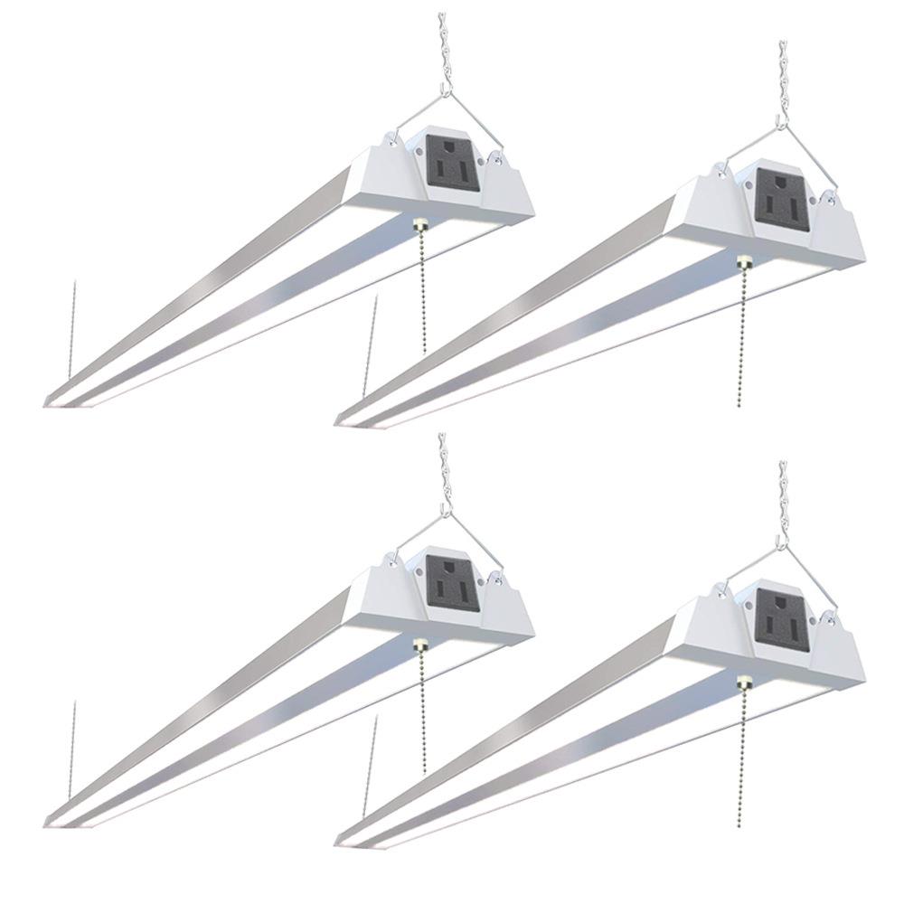 车库可链接LED车间灯 多功能灯具日光LED工作台灯 带插头悬挂安装