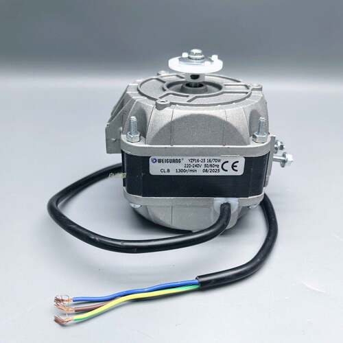 微光电机YZF16-25 70W33W40W95W冰柜风扇罩极电机冰散热WEIGUANG