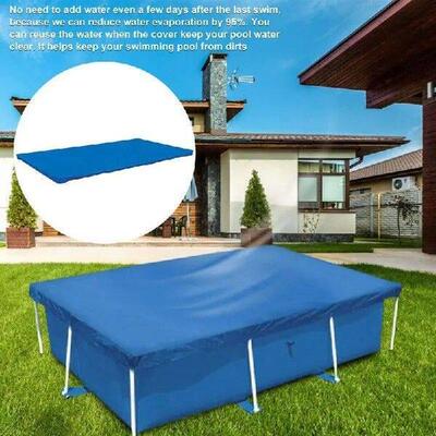 Ground Pool Cover Dustproof Windproof Pool Blanket