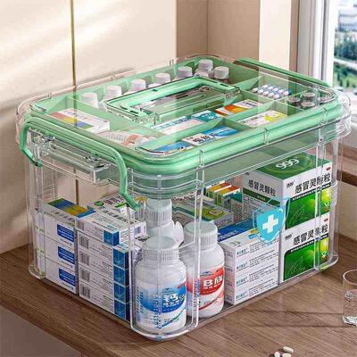 Household emergency medical kit Medicine storage box