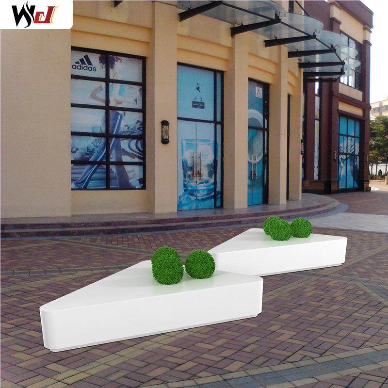 厂直销商场池户创意玻璃钢休闲椅花盆外组合公园广场景观树家FPC0