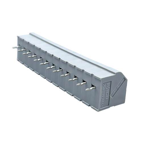 WAGO250-512PCB接线端子推压键1.5 mm²焊针间距3.5 mm12极连接器