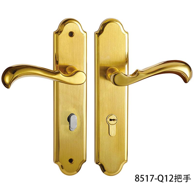 执XI-8517大门锁不锈钢手锁家用安全房门实盗木防门锁铝合金现代