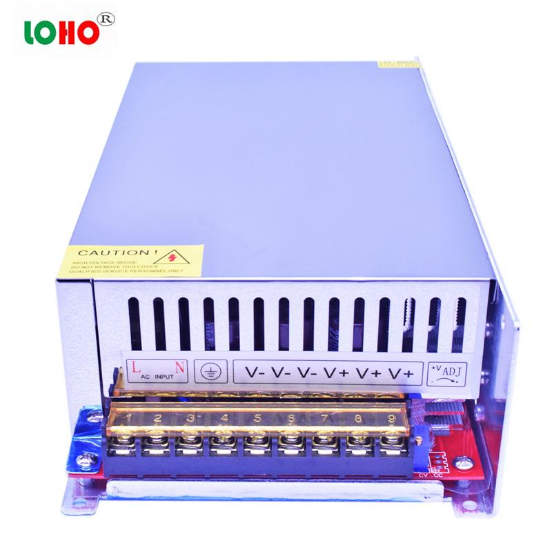 0~15V67A可调节开关电源 13.8V13V15V1000W直流电源变压器充电器