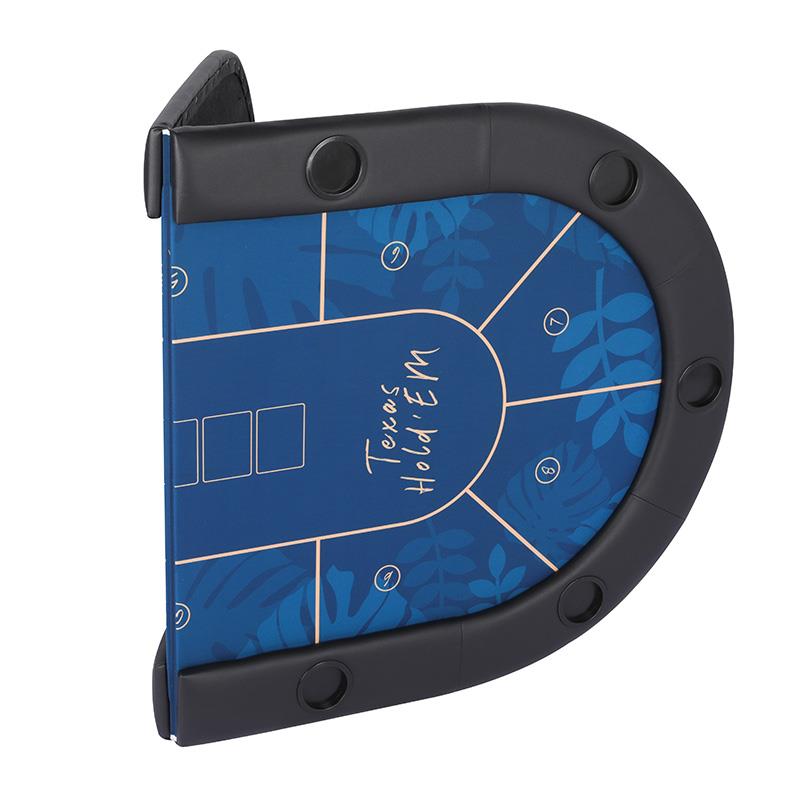 扑游戏大陆德州折桌面折叠麻将棋牌室筹码德GL06401扑克桌布椭圆