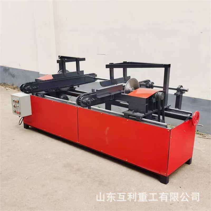 木工机械自动双端锯推台锯精密栽板锯木板开料机木方齐头锯厂家