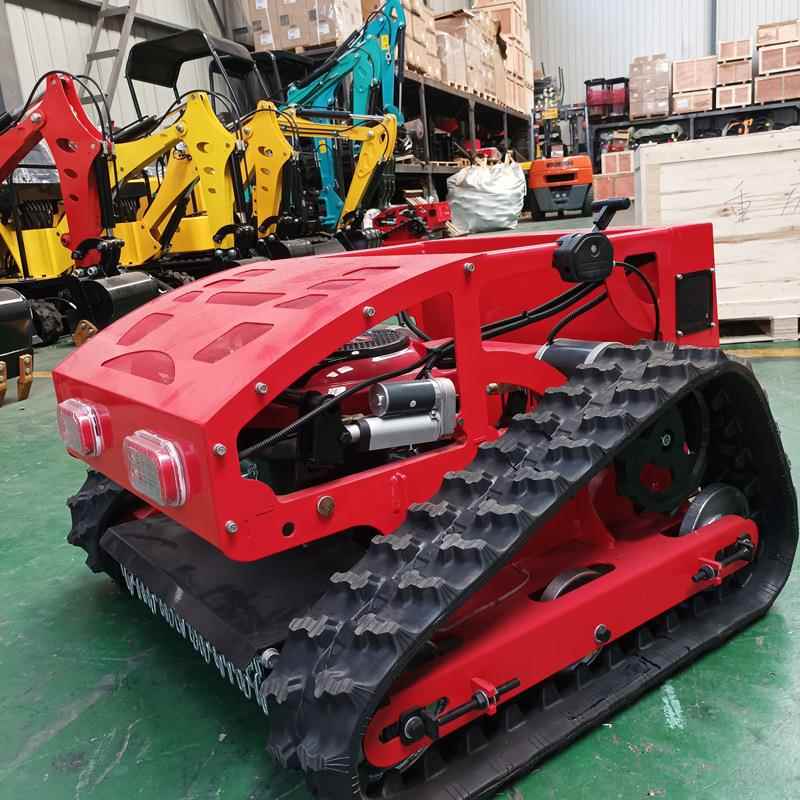 履带割草机 9.5马力履带式剪草机小型遥控割草机厂家割草机