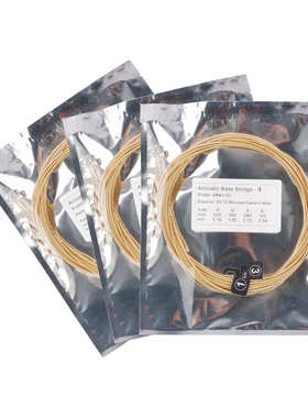 1 Set Bass Guitar Strings Steel Wire Guitar Replacement 4