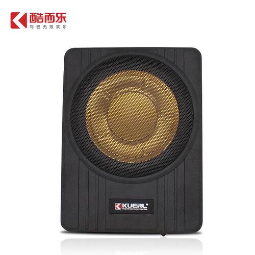 厂家直销新款12v10寸超薄低音炮 大功率车载音响改装小钢炮纯低音