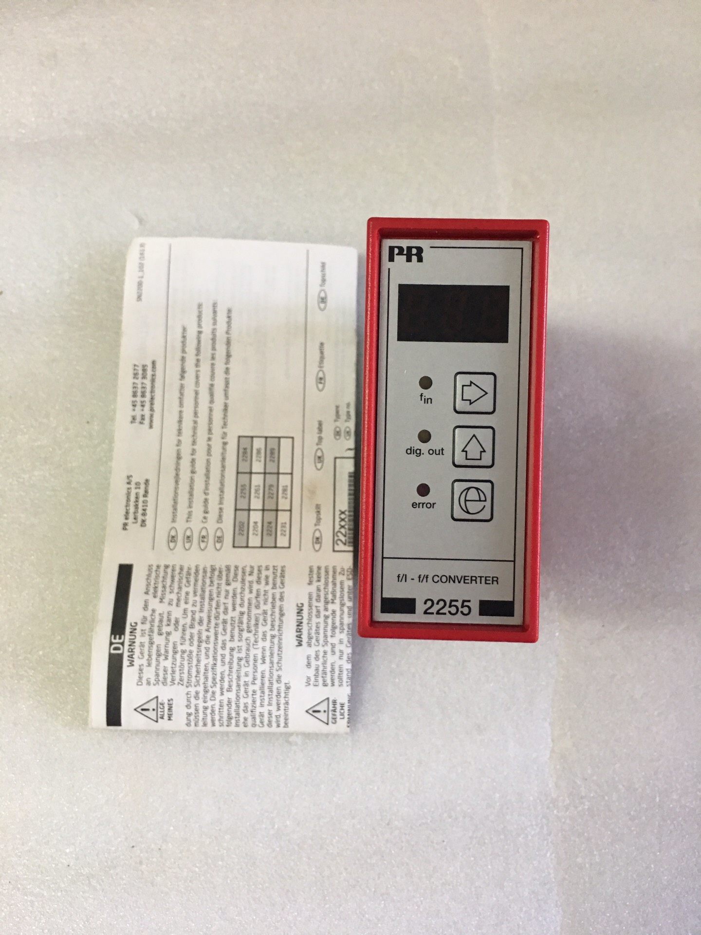 PR 2255B1 转换器