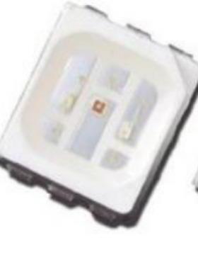 3030灯珠4脚双色高显80 2800+6200K色温可调整 3V0.5WLED贴片光源