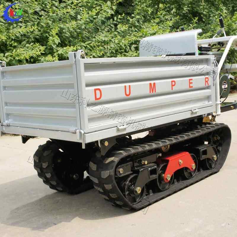 农用小型履带运输车 果园菜园液压翻斗车 泥泞路段履带运载车辆
