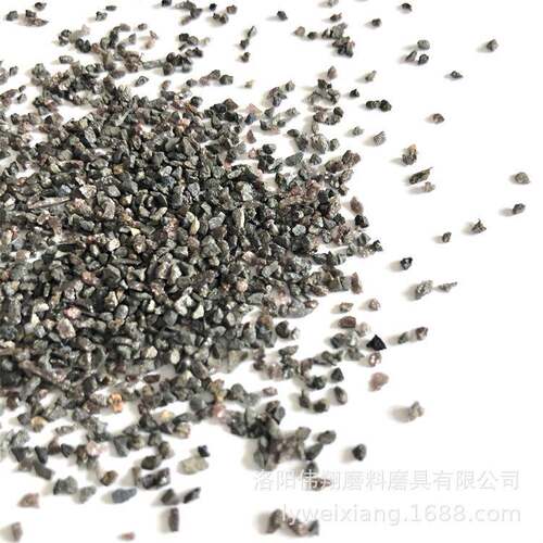 洛阳低尘金刚砂F24棕刚玉粒度砂表面处理用棕刚玉磨料