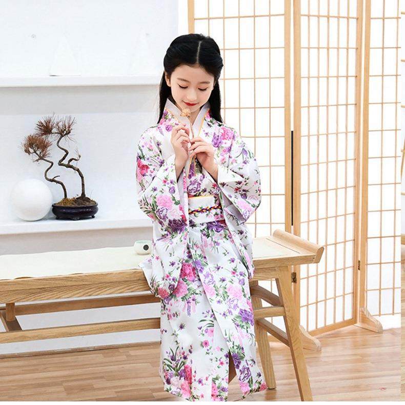 高档装男孩日本儿童和服覆古古万圣节学生合唱女表演孩舞蹈表演日