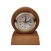 源头实木座钟卧室办公室书桌桌面台式 静音时钟台钟摆件