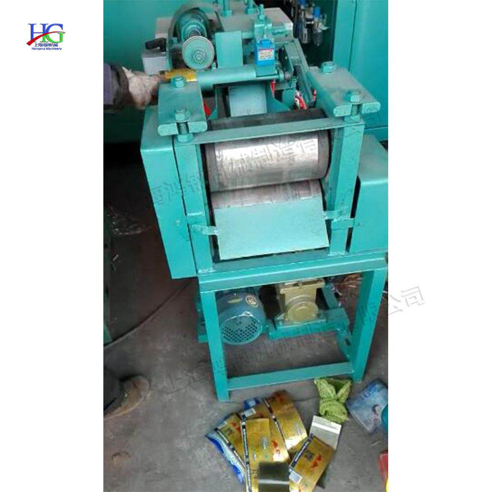 马口铁皮切身铺平机直口易拉罐剪开展平机小型电动缩口罐压平机