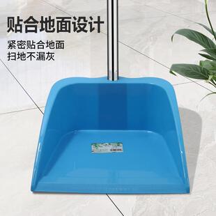 家用加厚大小号簸箕单个垃圾铲畚斗扫把套装撮子卫生斗一体不锈钢