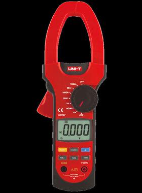 UT207/208交直流数字钳形表UT209高精度直流1000A万用表