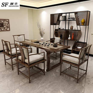 禅意茶室会客桌椅组合办公室功夫泡茶桌喝茶桌厂家直销一件批发