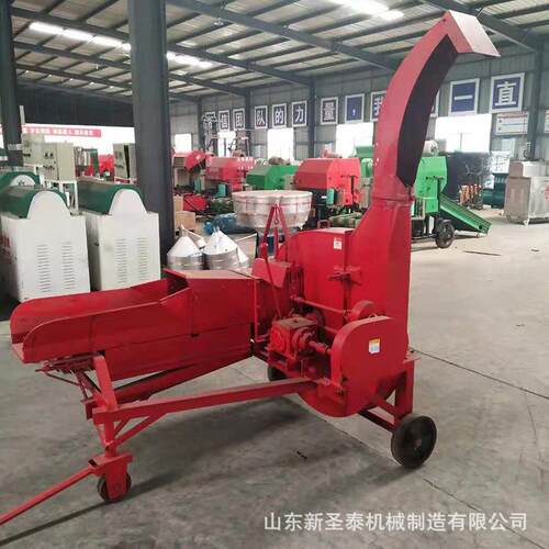高效率秸秆青储铡草机报价自动进料秸秆铡草切断机现货