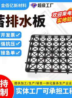 厂家凹凸型塑料蓄排水板车库顶板屋顶花园绿化疏水蓄排水板
