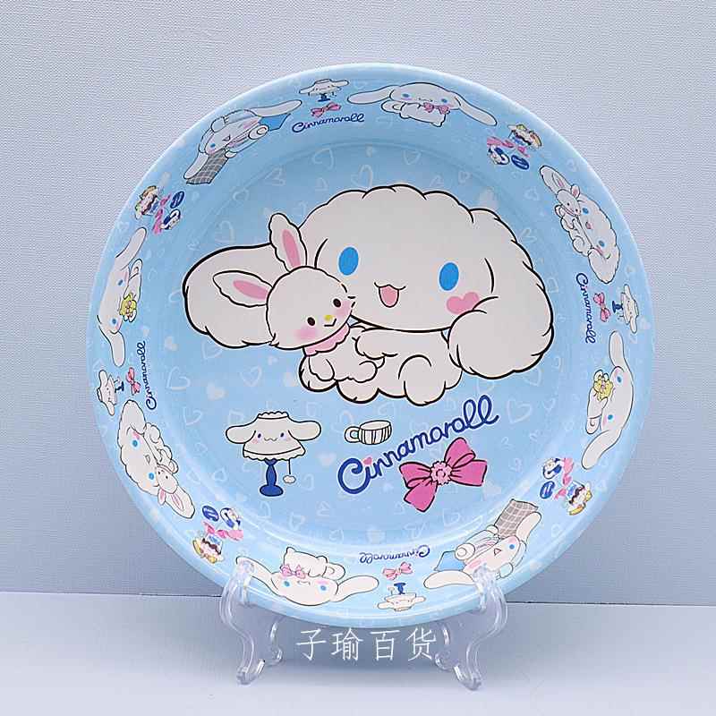 创意密胺餐创意料家具用通盘子 卡菜盘 水果盘塑 仿瓷餐盘 UUO凉