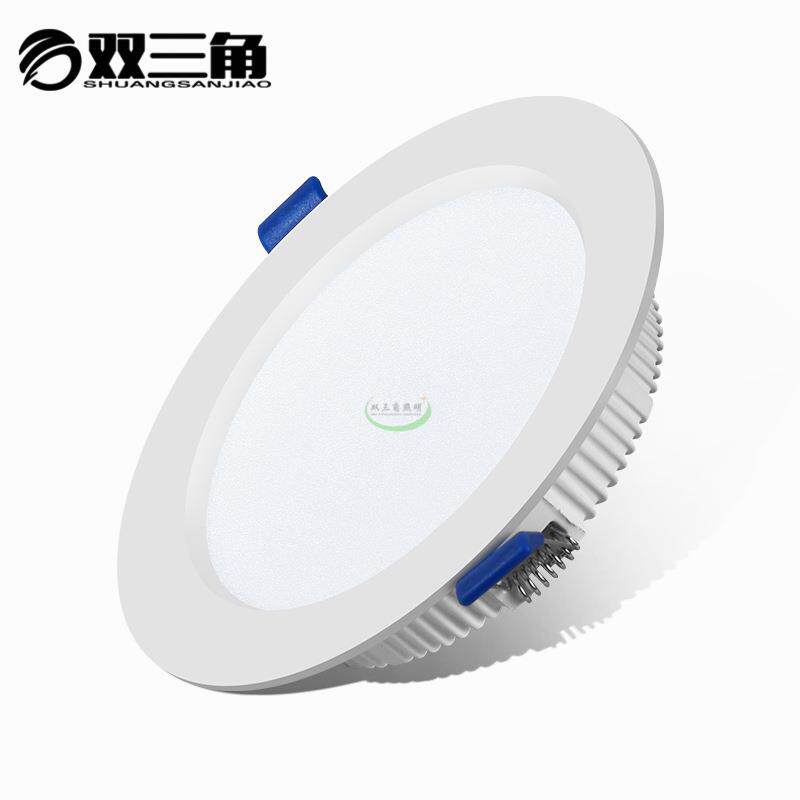 嵌入式led筒灯孔灯2.5寸4一体化12w 7.5厘米压铸铝防雾天花灯洞灯