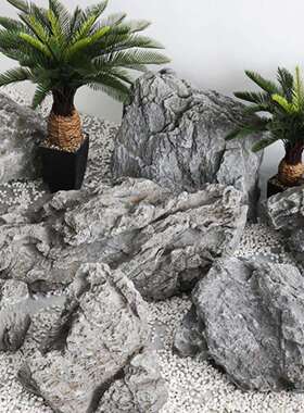 石头山造鱼缸假石花园F967THTJ户外庭院观石室内装饰摆件景摄影景