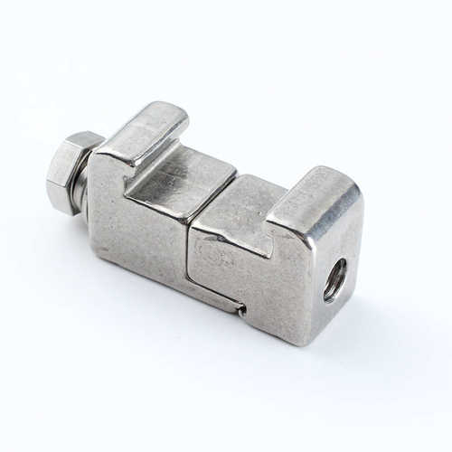m10法兰c/配钩边卡卡不锈钢真空m8螺栓型铝卡钳单双/iso型卡箍m12