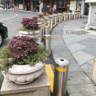 SJ21全自动升降厦柱电子感别应 山东门电伸缩地桩不锈动钢路桩NGM