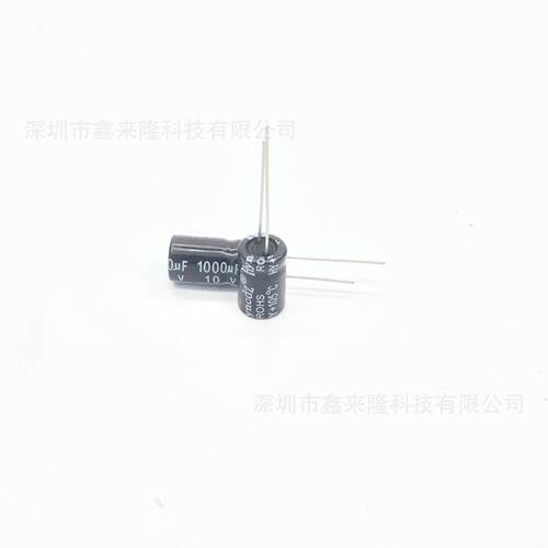 10V1000UF 直插铝电解电容 1000UF10V 8*12质量稳定 厂家现货