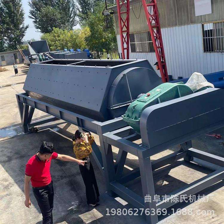 旧零件翻新六角滚筒抛光设备 钢件去油锈机 碎铁除锈除尘研磨机