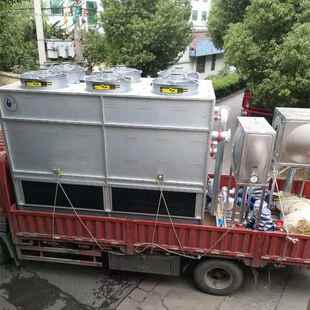 却塔中却高频用炉不锈钢方形冷冷水塔工业DS 逆流闭式 N120T静音降