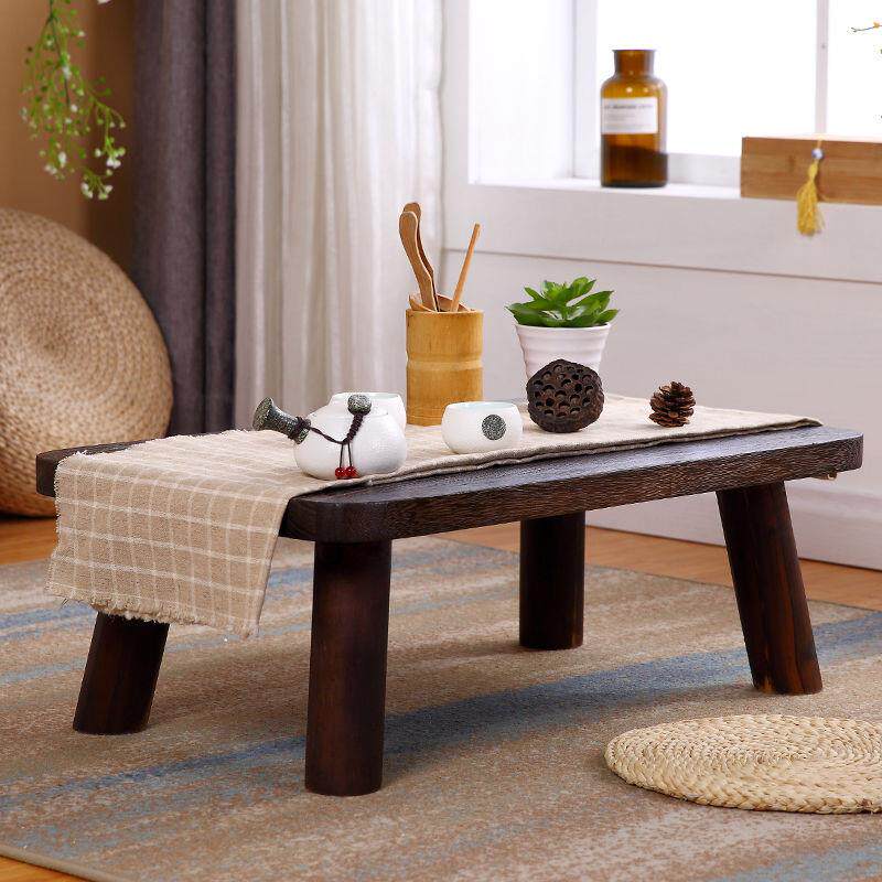 榻实几木日式飘窗桌小茶炕炕几阳台榻米和室矮桌学BKZ生桌国学课