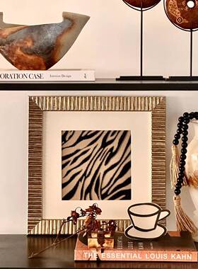 现代中式样板房装饰画中古风挂画客厅书房茶室陈列售楼部酒店摆件