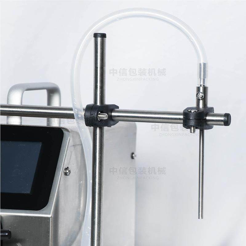 010ml头蠕单动泵液体分灌装机 小型数控触摸屏 香水精油罐装装机