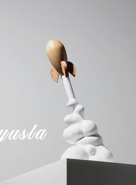 简约现代柜卡通儿童房电视摆件样板展间厅客QMU厅玄关可爱软柜装