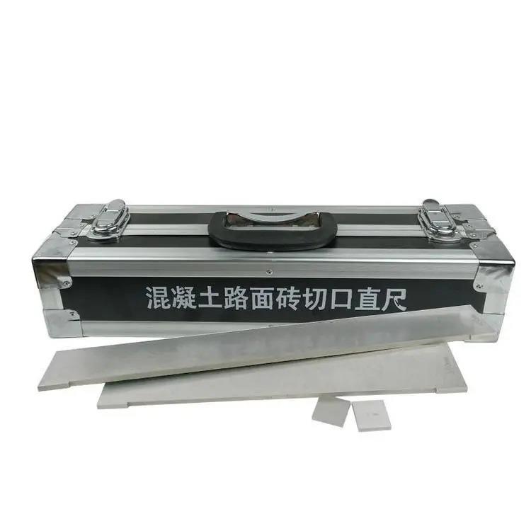 混凝土路面砖切口直尺量规外观质量检测GB28635-2012试验测量红砖