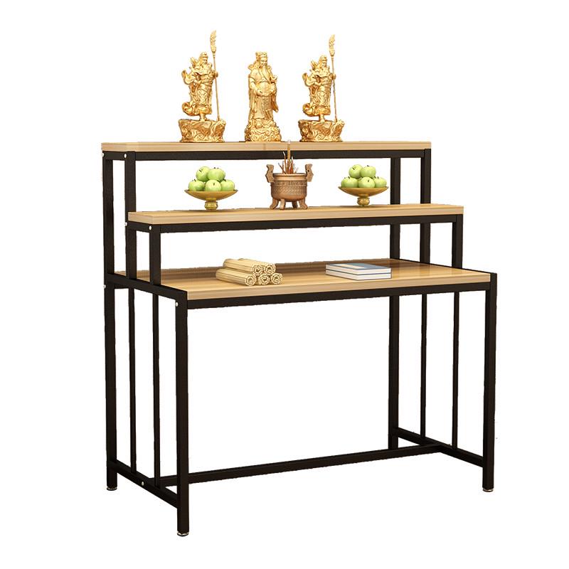 5V佛龛立柜供桌家用佛柜供台佛台柜经济型玄关桌新中式贡桌多层松