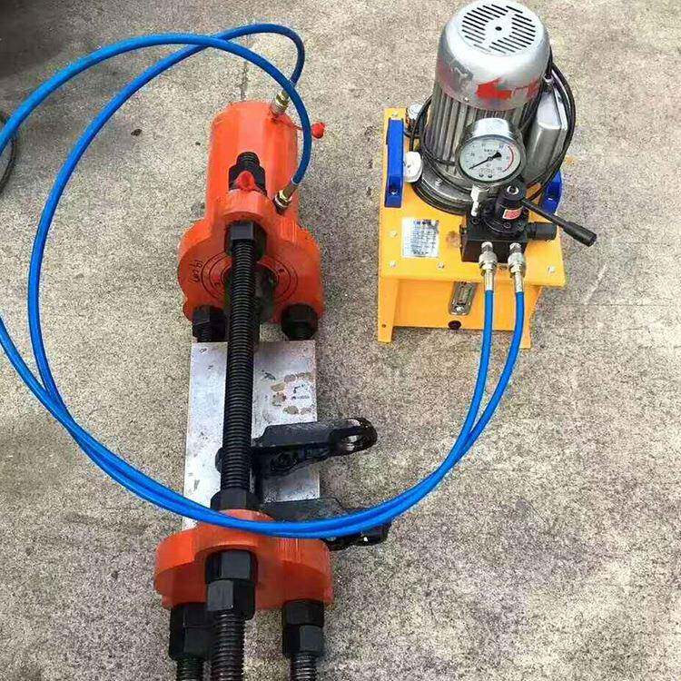 小型链轨拆卸器电动履带拆装机履带拆销机便携式拆装工具设备