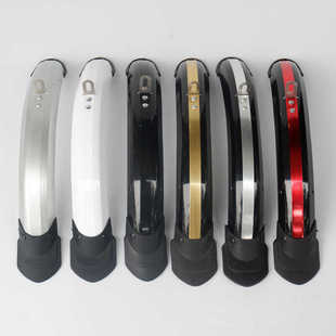 20寸折叠车挡泥板P8泥除带灯全包泥瓦自行车挡泥板碟刹挡雨板