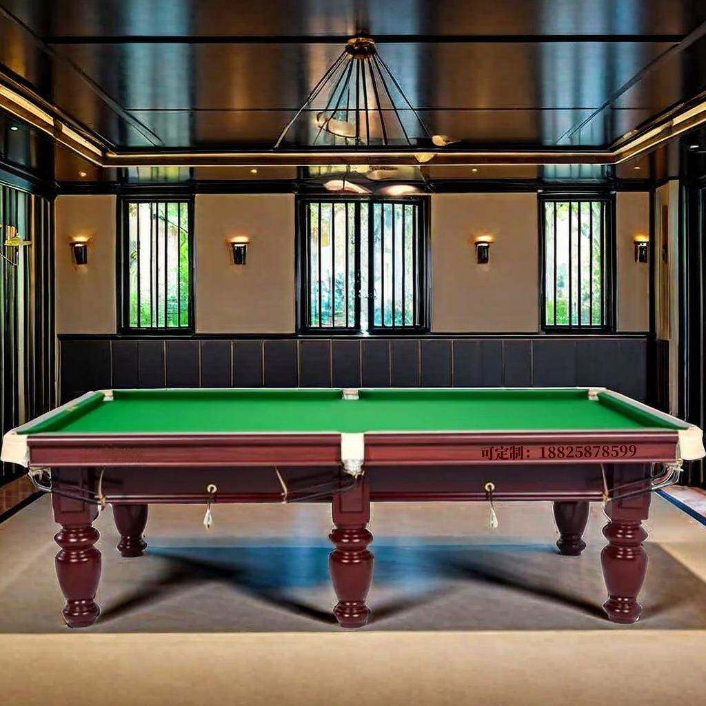 中式台球桌面积中八桌球台河源中八桌球台标准尺寸中八桌球台高度