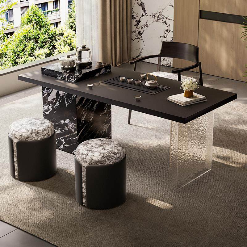 意式极简岩板茶桌客厅家用茶具茶台一整套2025新款轻奢高级感茶几,住宅家具,家用茶台/茶桌,淘宝优惠券,粉丝福利购,淘宝优惠卷