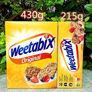 英国进口低糖低脂高纤水果味早餐谷物燕麦片WEETABIX OATS